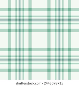 Check plaid tartan of texture background pattern with a seamless textile vector fabric in light and white colors.