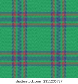 Check plaid tartan of texture textile seamless with a fabric pattern background vector in turquoise and blue colors.