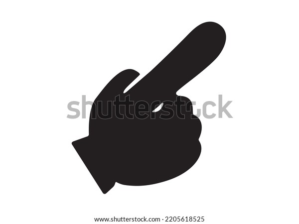 Check Point Icon Pointing Vector Illustration Stock Vector (Royalty ...