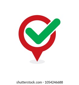 Check Point Logo Icon Design