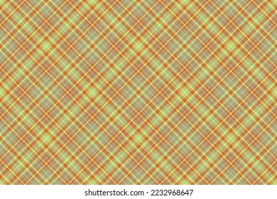Compruebe el vector sin fisuras. Textura textil. Patrón de fondo tartán envuelto en colores verde y pastel.