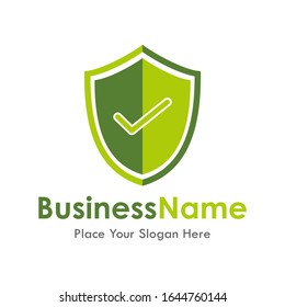 check secure vector logo template. suitable for business, tech and web