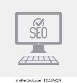 Check for seo on computer desktop