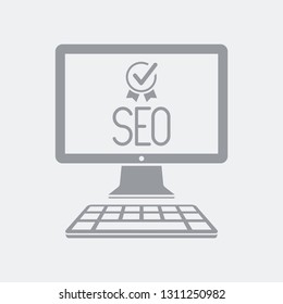 Check for seo quality on computer desktop