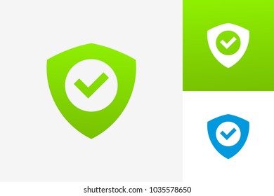 Check Shield Logo Template Design Vector, Emblem, Design Concept, Creative Symbol, Icon