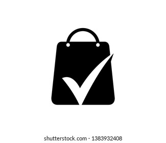 Check Shop Logo Template, Icon, Symbol - Vector