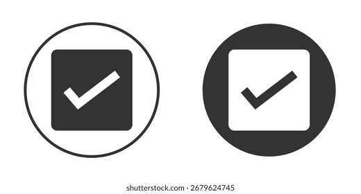 Check Square icon for graphic, web, logo, app, UI symbol.