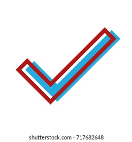 check symbol to correct option icon