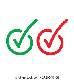 check symbol in white background. hand drawn check mark