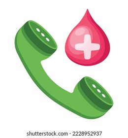 Comprobar este icono 2d de gota de sangre 