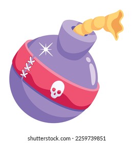 Überprüfen Sie dieses 2D-Symbol der Bombe 