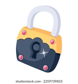 Check this 2d icon of lock 