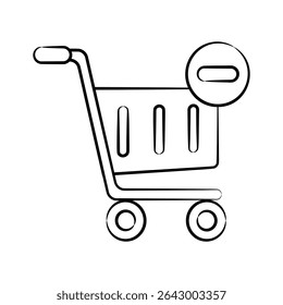 Check this amazing doodle style icon of remove item