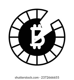 Check this amazing icon of bitcoin halving in modern style