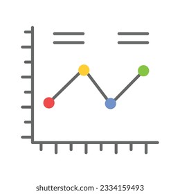 Check this amazing icon of data analytics in trendy style, premium vector of data analysis
