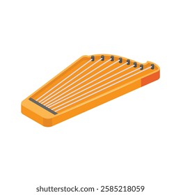 Check this amazing icon of kantele in modern style