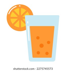 Check this amazing icon of orange juice, fresh juice concept