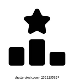 Check this amazing icon of ranking in modern style