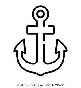 Check this beautiful vector of anchor, harbor tool boat anchor