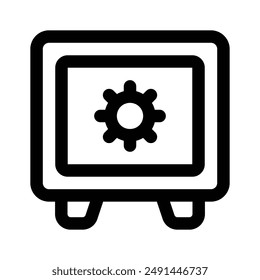 Check this beautiful vector of bank locker ready to use vector
