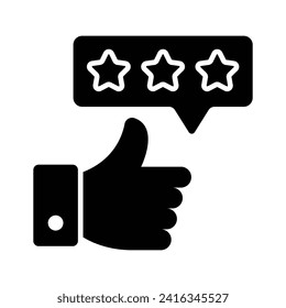 Check this beautiful vector of feedback with thumb up