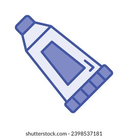 Check this beautiful vector of paint tubes in editable style, ready to use icon