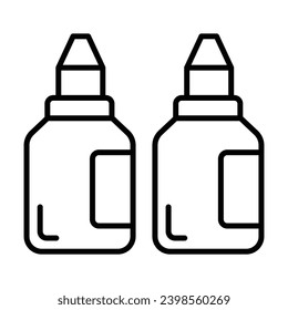 Comprobar este hermoso vector de tubos de pintura en estilo editable, listo para usar icono