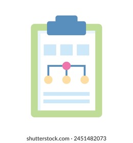 Check this beautifully crafted Planning icon, vector ready to use