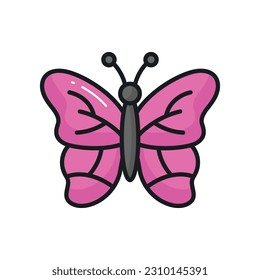 Check this beautifully designed icon of butterfly easy to use and download
