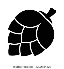 Check this beautifully designed icon of pine cone in modern style