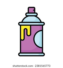 Prüfen Sie dieses schön gestaltete Symbol der Spray-Farbe, leicht zu bedienen und herunterzuladen Vektorgrafik