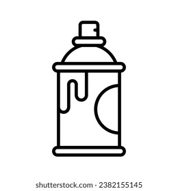 Check this beautifully designed icon of spray paint, easy to use and download vector