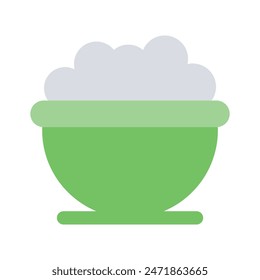 Compruebe este icono bellamente diseñado de Tazón de Arroz en estilo de moda