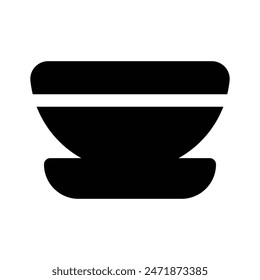 Check this beautifully designed icon of Bowl in trendy style