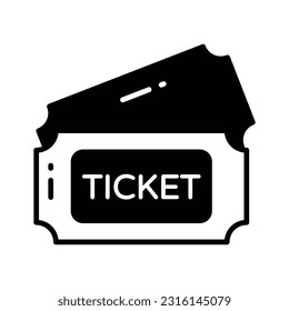 Check this beautifully designed vector of tickets in modern style