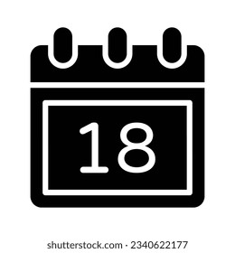 Check this beautifully designed vector of calendar, premium icon of planner