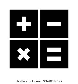 Check this carefully crafted calculator vector design in trendy style, ready to use vector