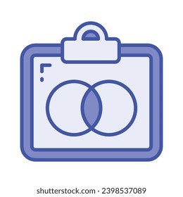 Comprobar este vector de archivos de colores cuidadosamente diseñado en estilo de moda