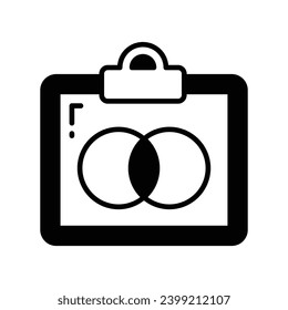 Comprobar este vector de archivos de colores cuidadosamente diseñado en estilo de moda