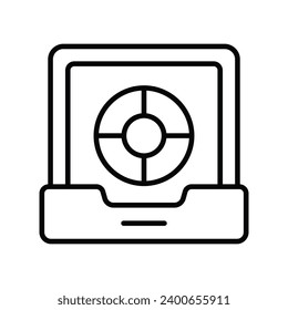 Comprobar este vector de archivos de colores cuidadosamente diseñado en estilo de moda