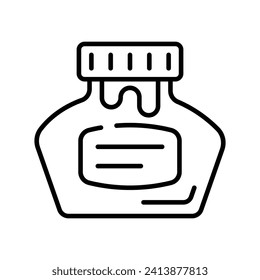 Check this carefully crafted vector of inkpot in modern style