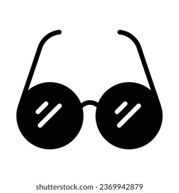 Marque este icono cuidadosamente diseñado de gafas de sol en estilo moderno, listo para usar icono