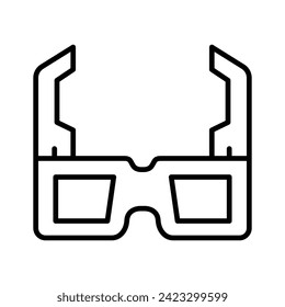 Check this carefully designed icon of 3d glasses in modern style, ready to use icon