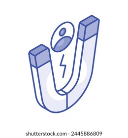 Compruebe este Vector isométrico creado creativamente de la participación del usuario, diseño del icono de la atracción del Cliente