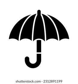 Check this creatively designed icon of umbrella in editable style, ready to use vector