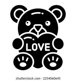 Check this cute vector design of teddy bear, modern and trendy style