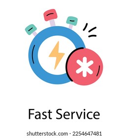 Comprobar este icono de dibujo de servicio rápido 