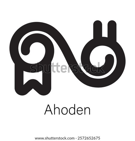 Check this filled style icon of ahoden