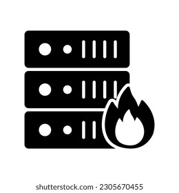 Check this icon of database firewall in modern style, editable vector