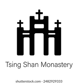 Check this tsing shan monastery solid icon 